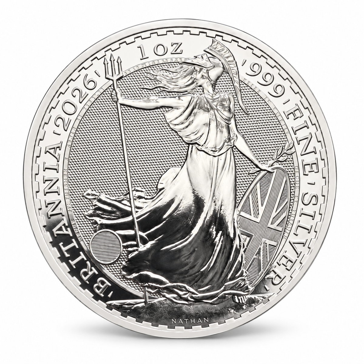 Silver Britannia coin from GDP Bullion