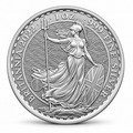 2022 UK Britannia 1 oz silver coin Britannia reverse