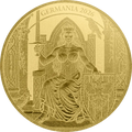 Official Germania Mint 2026 Germania 1/1000 oz Gold BU obverse