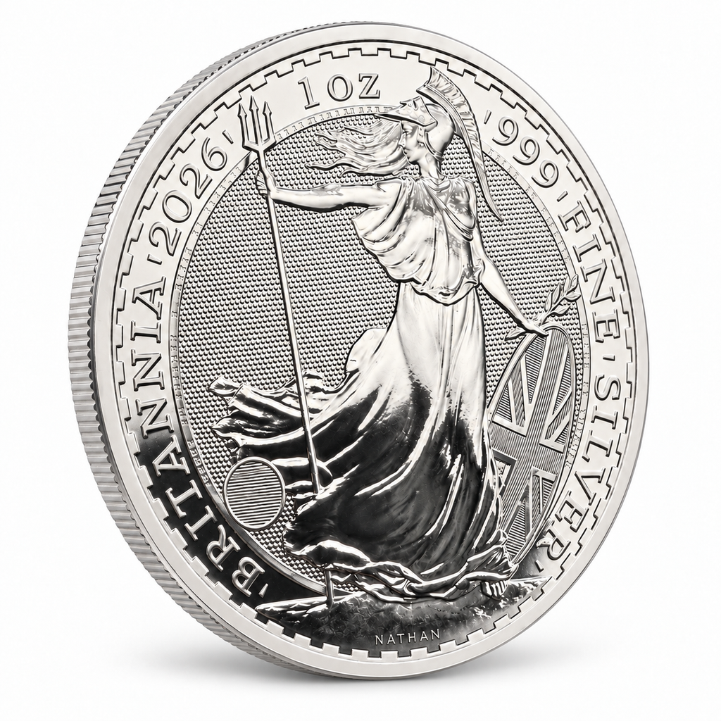 2026 Britannia 1 oz Silver Coin – .999 Fine Silver | The Royal Mint