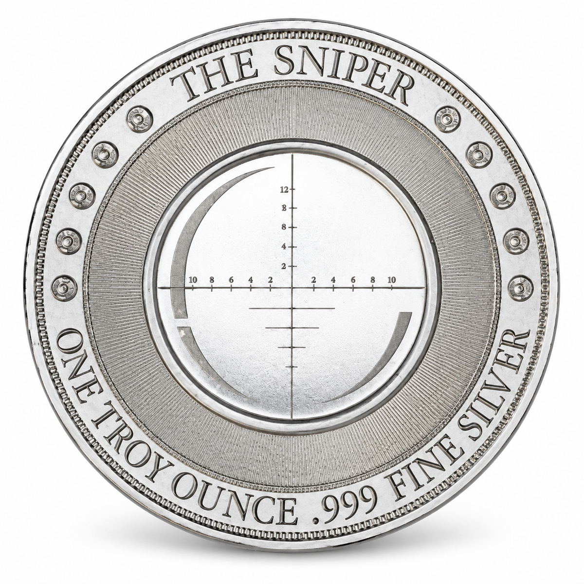 Intaglio Mint The Sniper – 1 oz .999 Silver Round