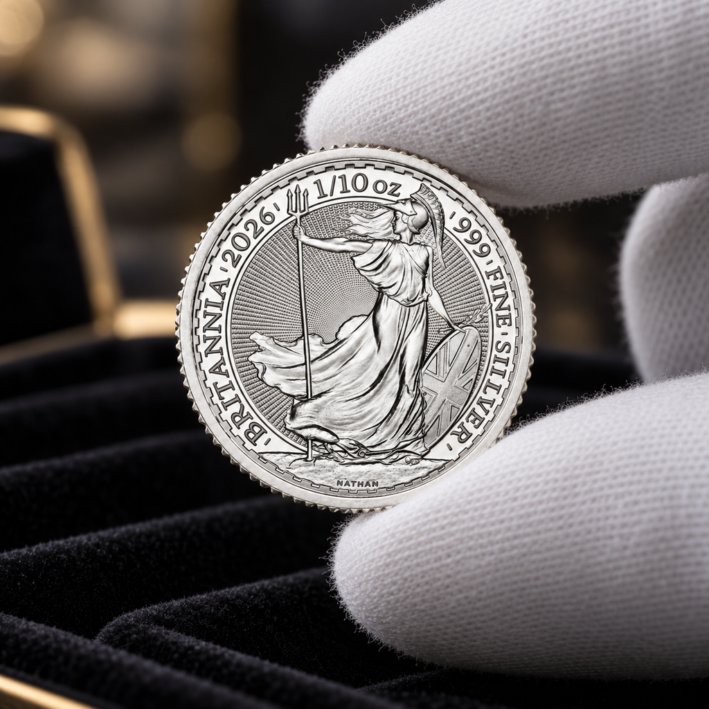 2026 1/10 oz Silver Britannia – .999 Fine Silver