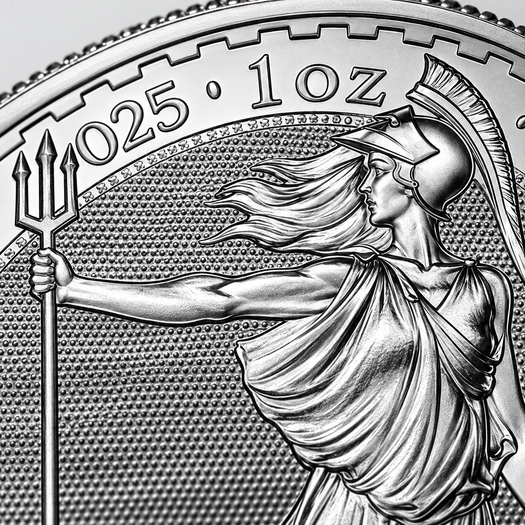 2025 1 oz Silver Britannia – .999 Fine Silver