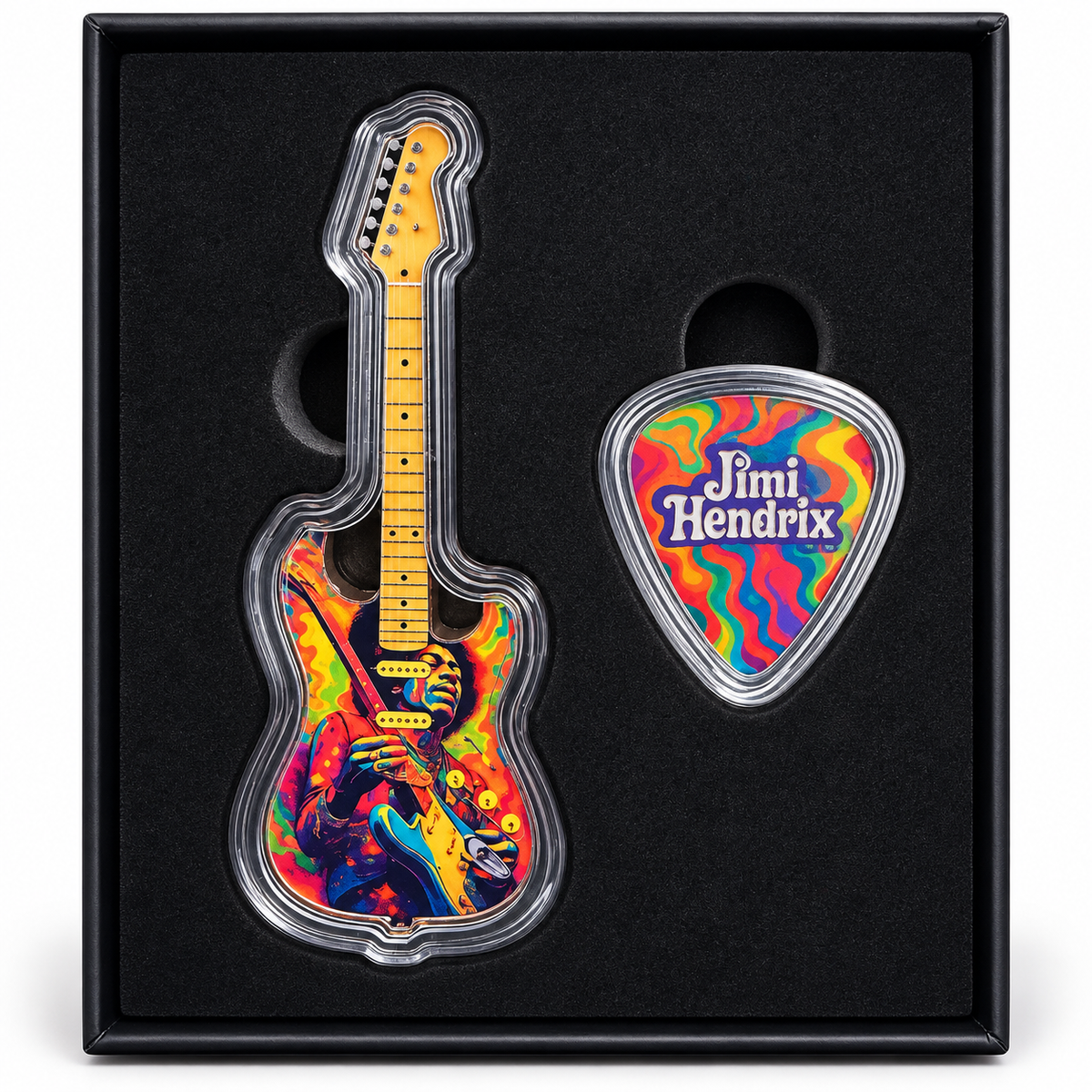 2026 Jimi Hendrix Guitar & Pick Collection – 54.6g .999 Fine Copper – Limited 5,000