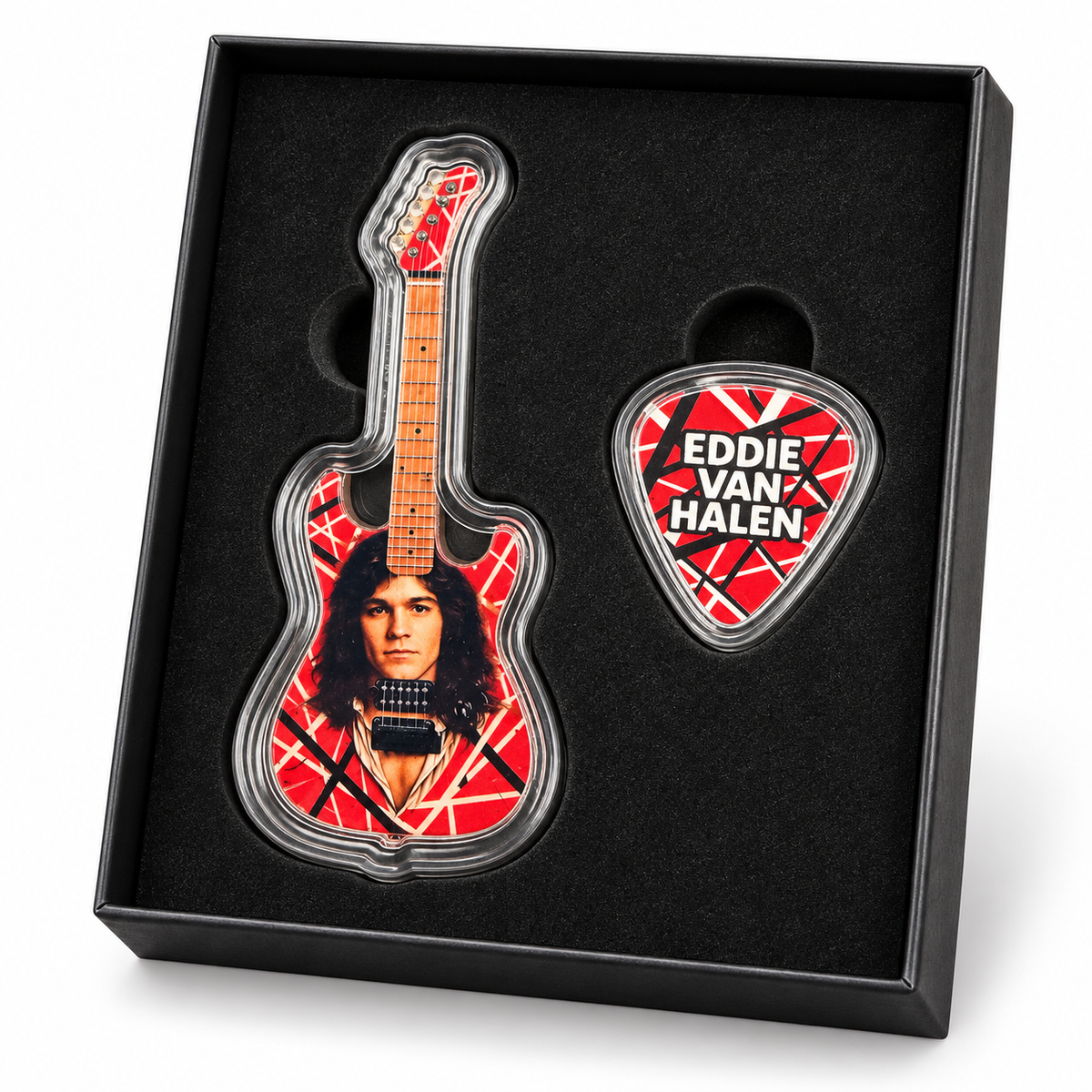 2026 Eddie Van Halen Guitar & Pick Collection – 54.6g .999 Fine Copper – Limited 5,000
