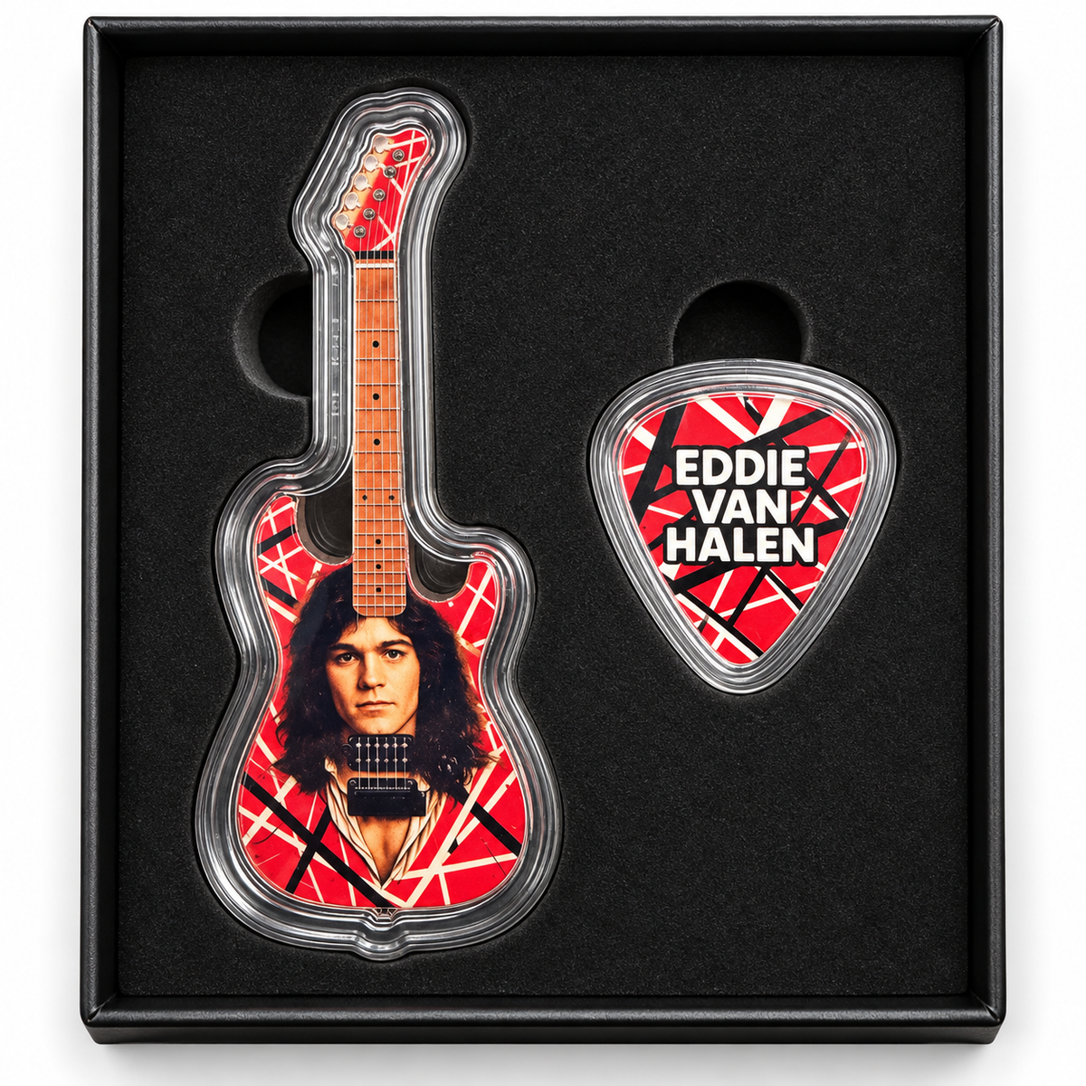 2026 Eddie Van Halen Guitar & Pick Collection – 54.6g .999 Fine Copper – Limited 5,000