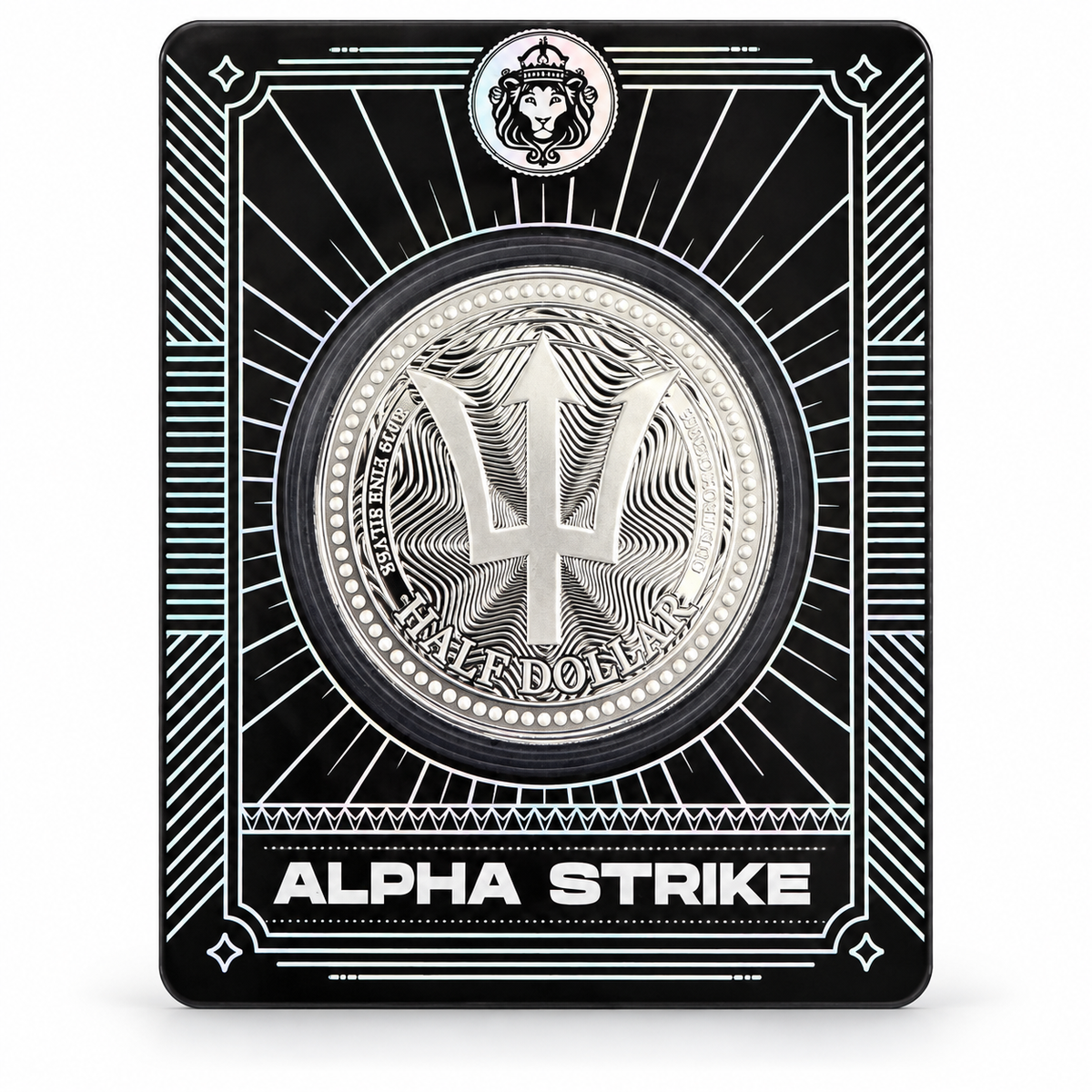 2025 Barbados Trident Alpha Strike 1 oz Silver Coin – Mintage 749 | Scottsdale Mint
