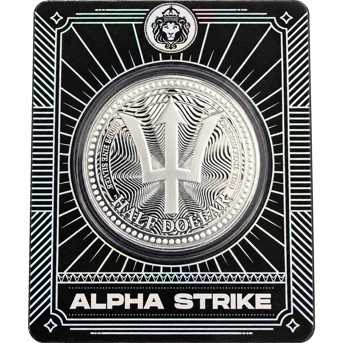 2025 Barbados Trident Alpha Strike 1 oz Silver Coin – Mintage 749 | Scottsdale Mint