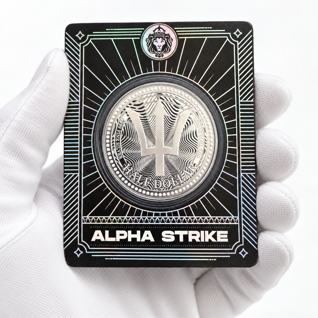 2025 Barbados Trident Alpha Strike 1 oz Silver Coin – Mintage 749 | Scottsdale Mint