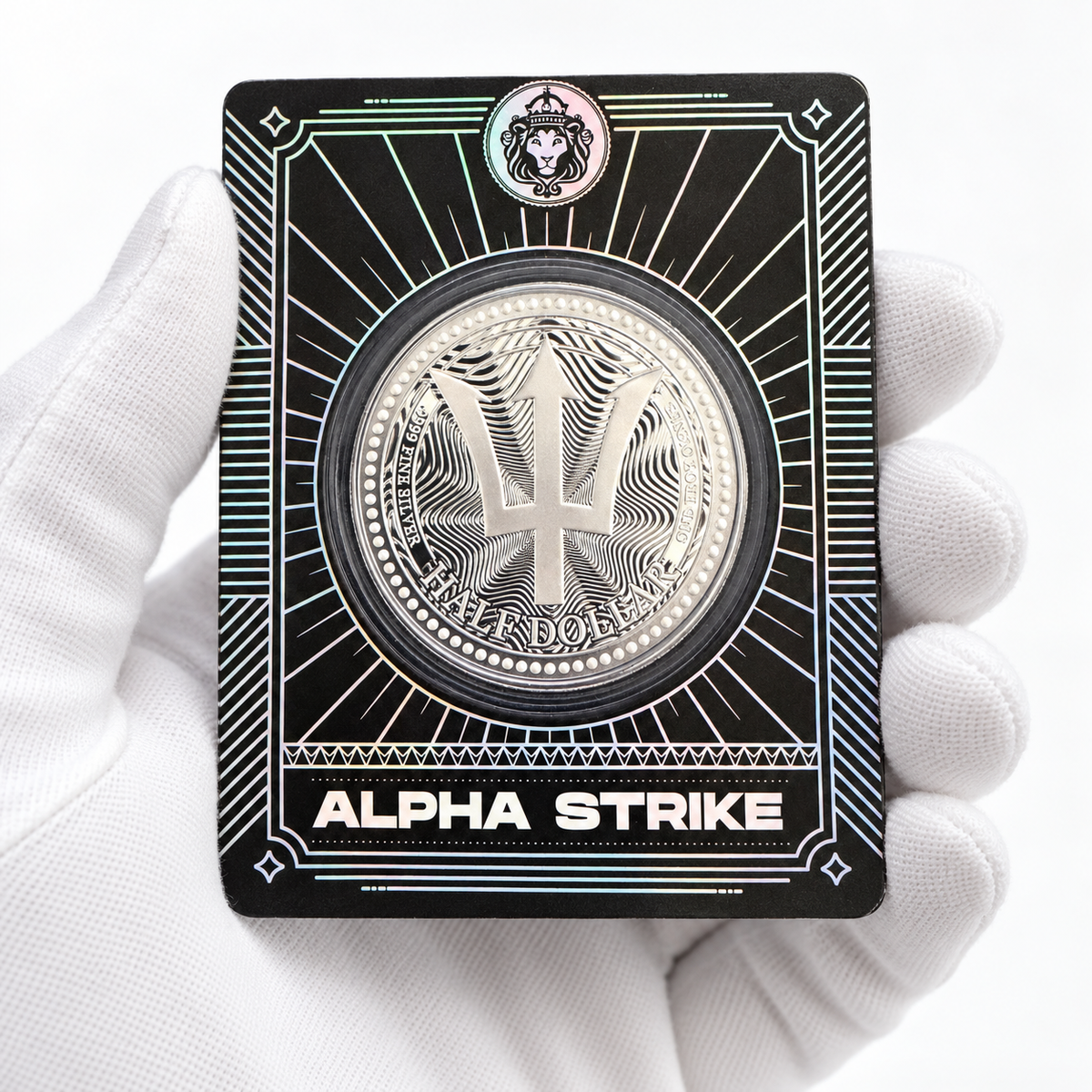 2025 Barbados Trident Alpha Strike 1 oz Silver Coin – Mintage 749 | Scottsdale Mint