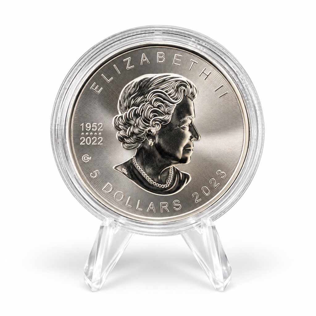 2022–2024 Treasured Maple Leaf Effigies 3-Coin Silver Set – 3 oz | Mintage 5,500