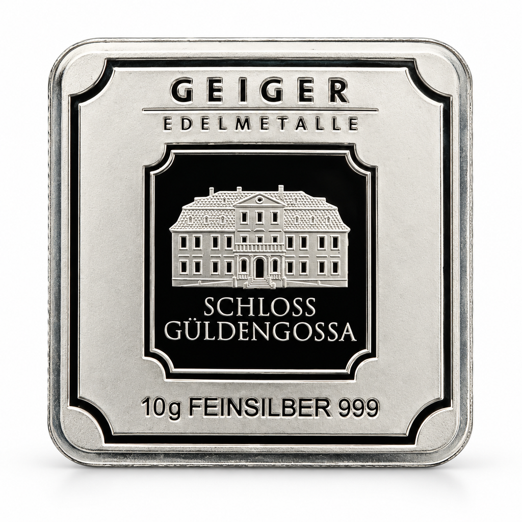 Geiger Original 10g Silver Bar – .999 Fine Silver | Serialized