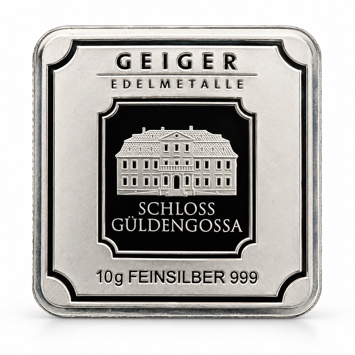 Geiger Original 10g Silver Bar – .999 Fine Silver | Serialized