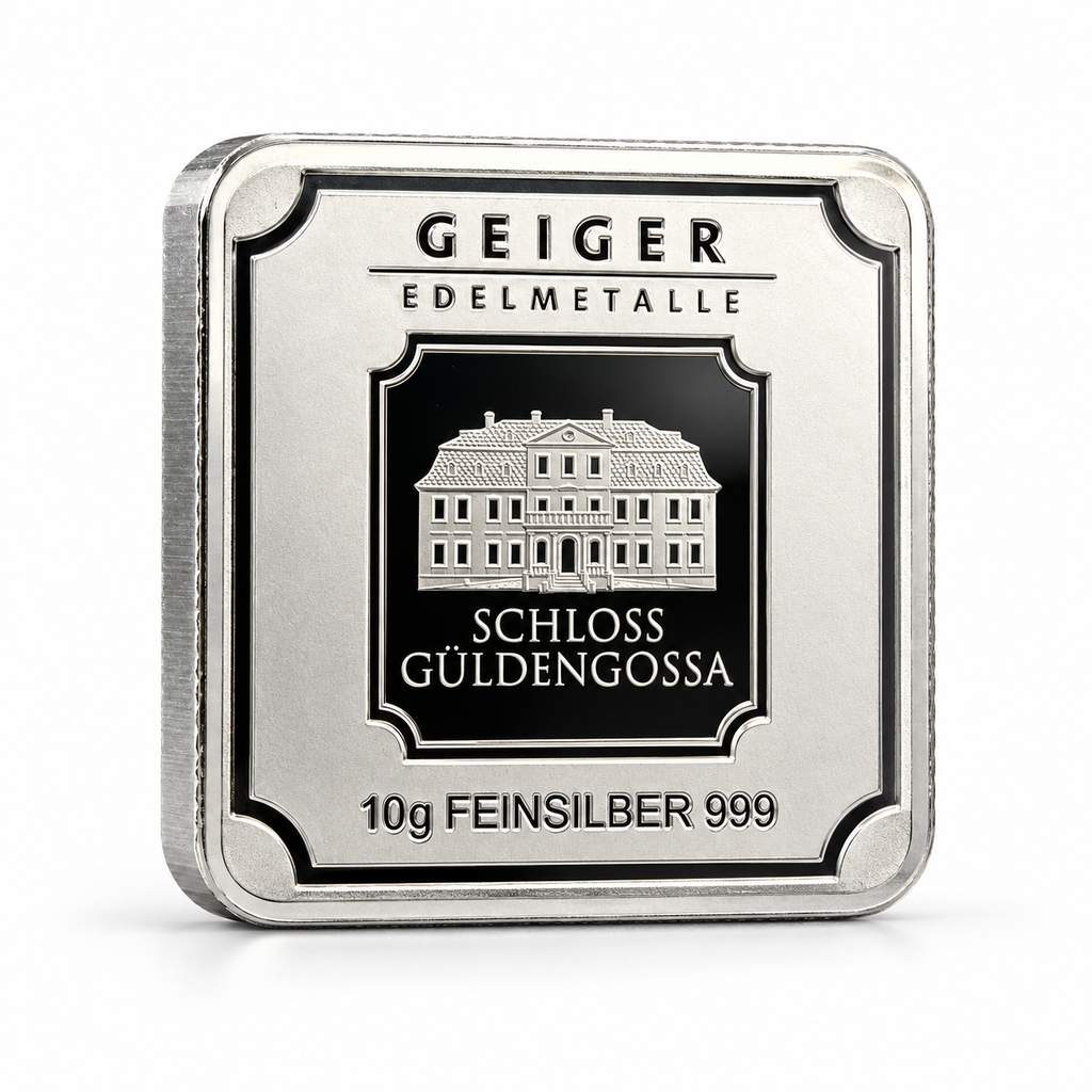 Geiger Original 10g Silver Bar – .999 Fine Silver | Serialized