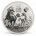 2026 Year of the Horse Dragon Privy 1 oz Silver Coin – Mintage 30,000 | Perth Mint