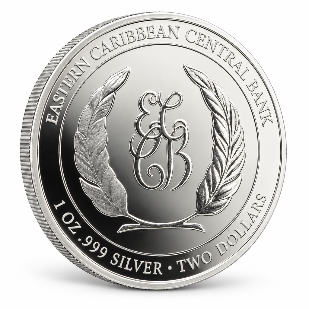 2025 Antigua & Barbuda Rum Runner & Pirate 1 oz Silver Coin – Mintage 25,000