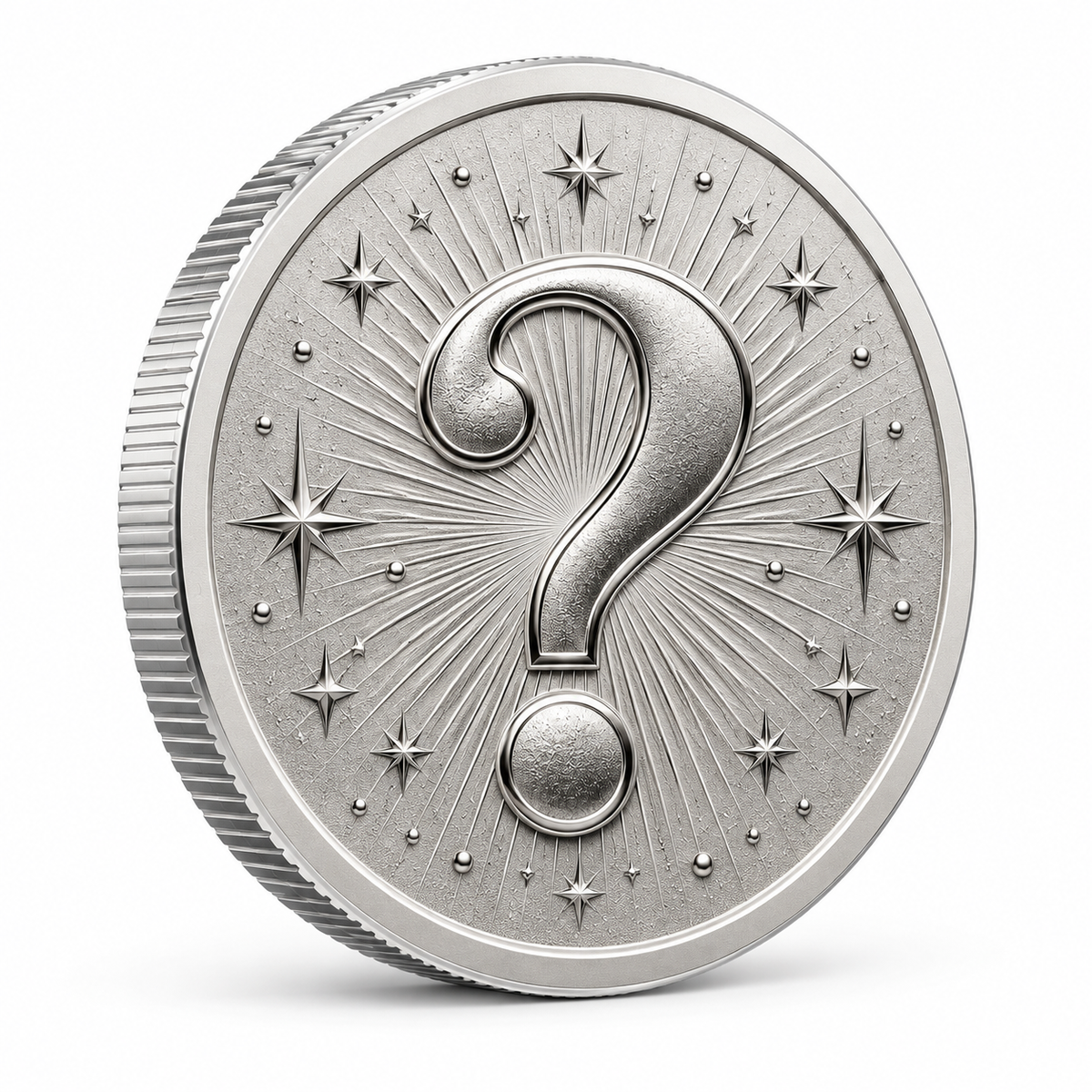 Mystery 1 oz Silver Coin or Round – .999 Fine Silver | Random Design