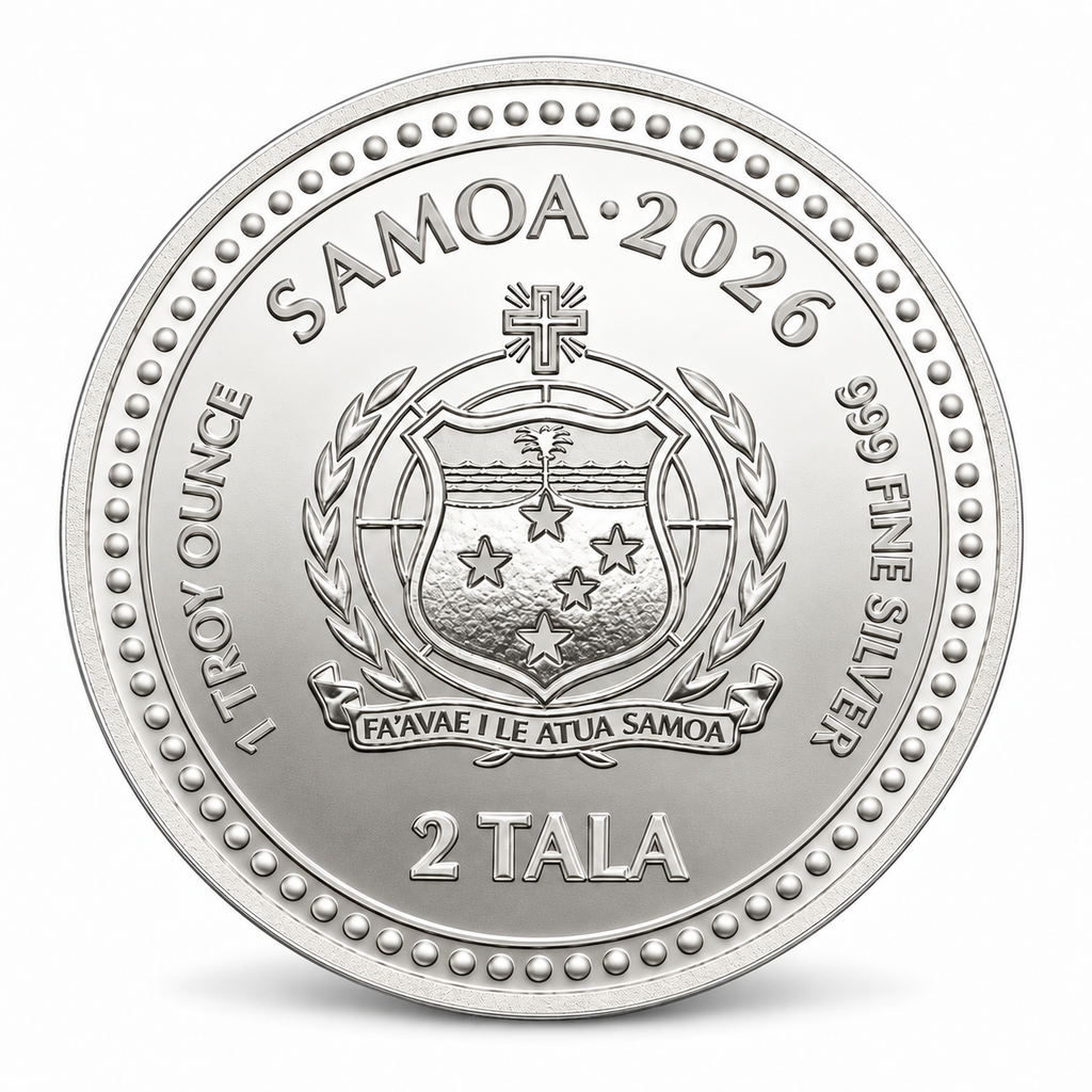 2026 Samoa Seahorse 1 oz Silver Coin – Mintage 10,000 | Scottsdale Mint