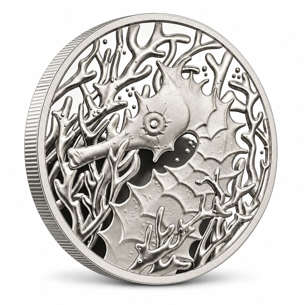 2026 Samoa Seahorse 1 oz Silver Coin – Mintage 10,000 | Scottsdale Mint