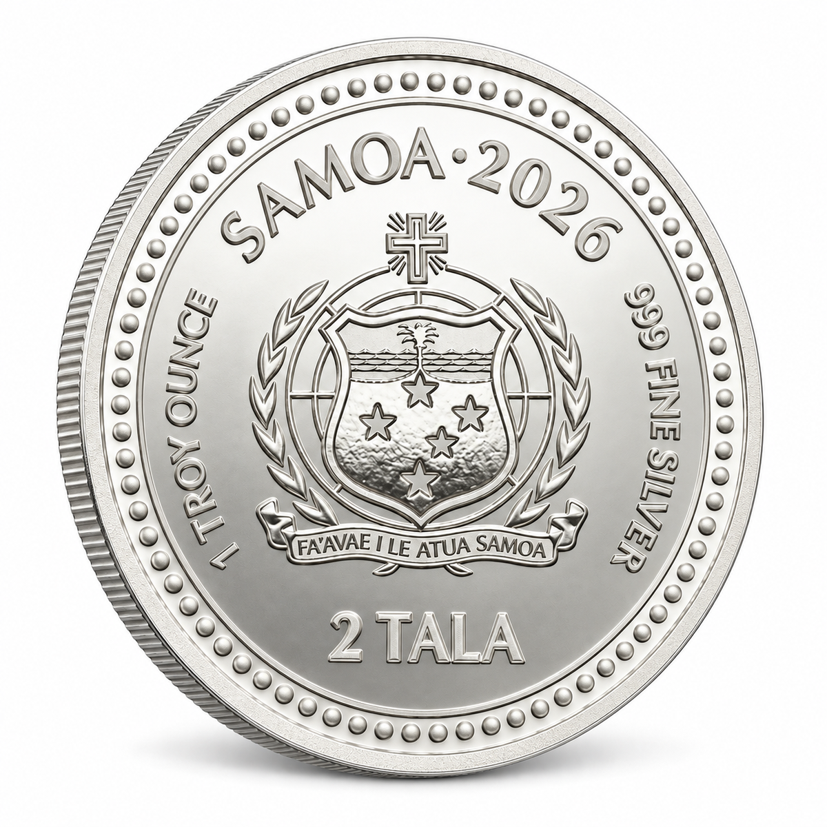 2026 Samoa Seahorse 1 oz Silver Coin – Mintage 10,000 | Scottsdale Mint