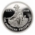 2026 Revived Engelhard American Prospector 1 oz Silver Round – .999 Fine Silver
