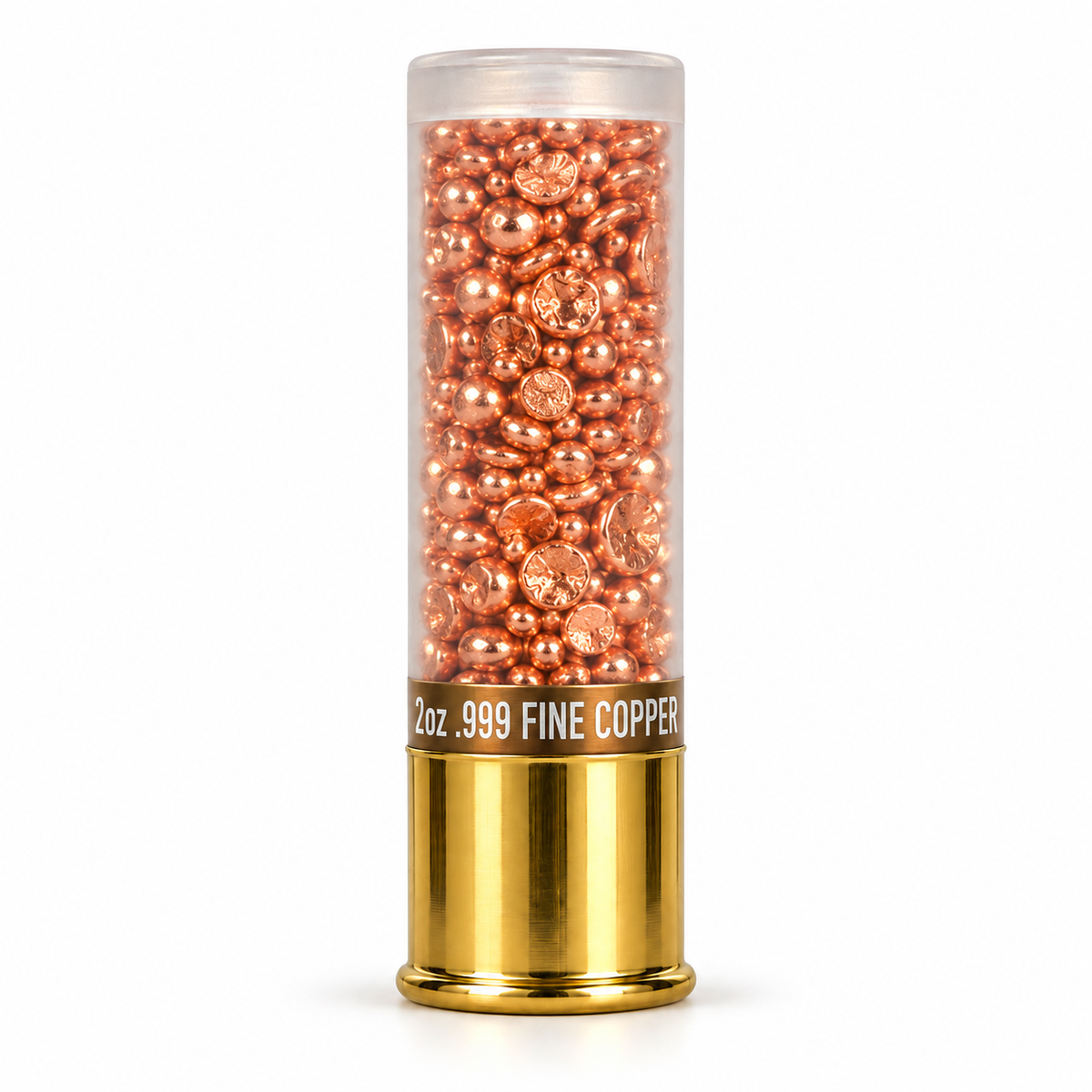 2 oz .999 Fine Copper Shotgun Shell – Novelty Bullion Collectible