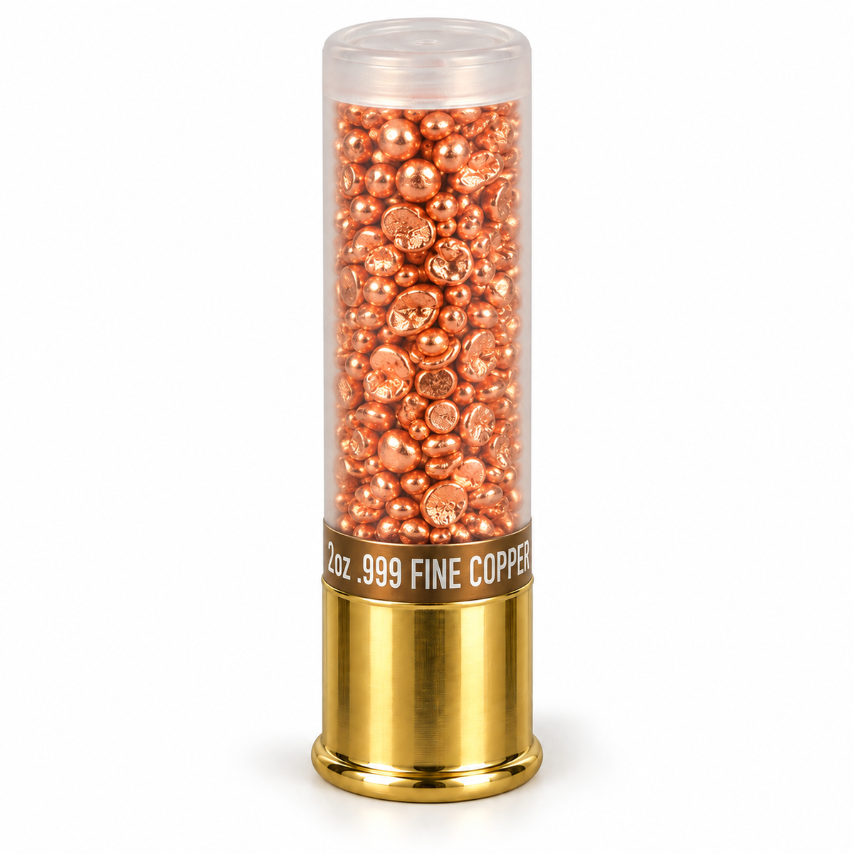 2 oz .999 Fine Copper Shotgun Shell – Novelty Bullion Collectible