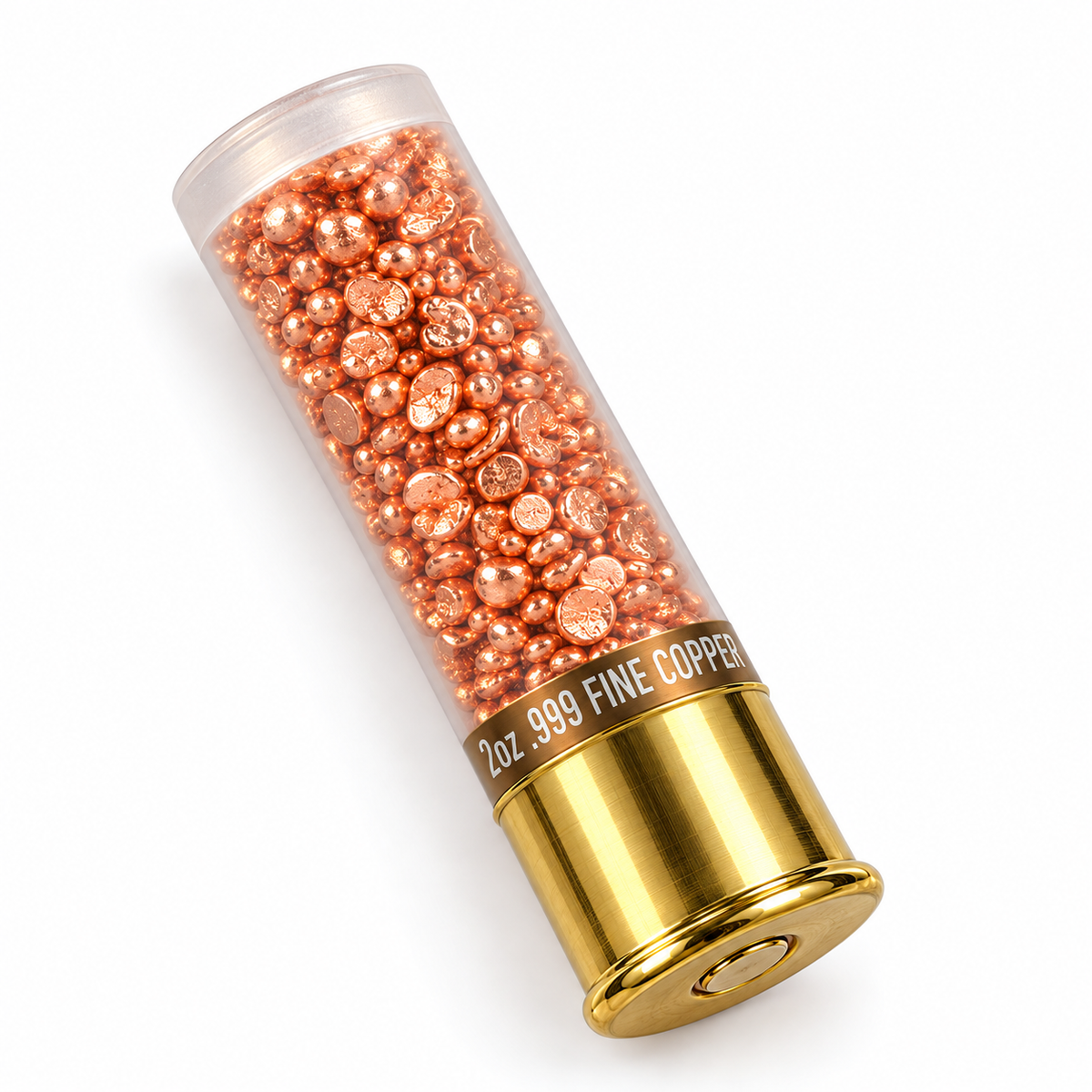 2 oz .999 Fine Copper Shotgun Shell – Novelty Bullion Collectible