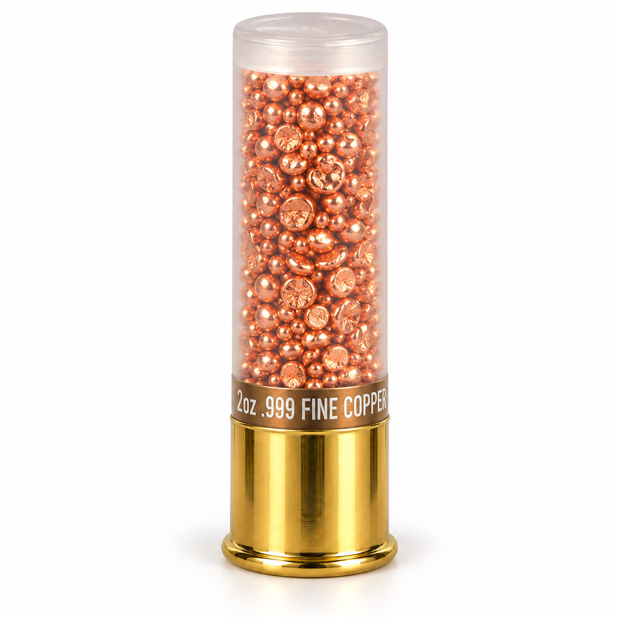 2 oz .999 Fine Copper Shotgun Shell – Novelty Bullion Collectible