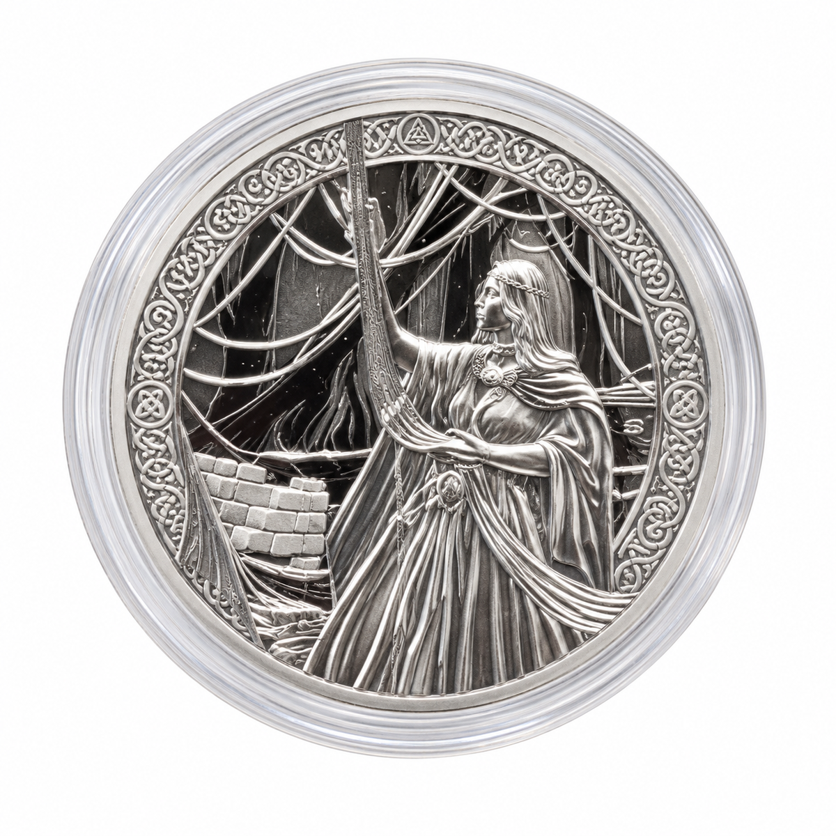2026 Germania Mint Norns: Urd 1 oz Silver Coin – .9999 Fine Silver – Mintage 5,000