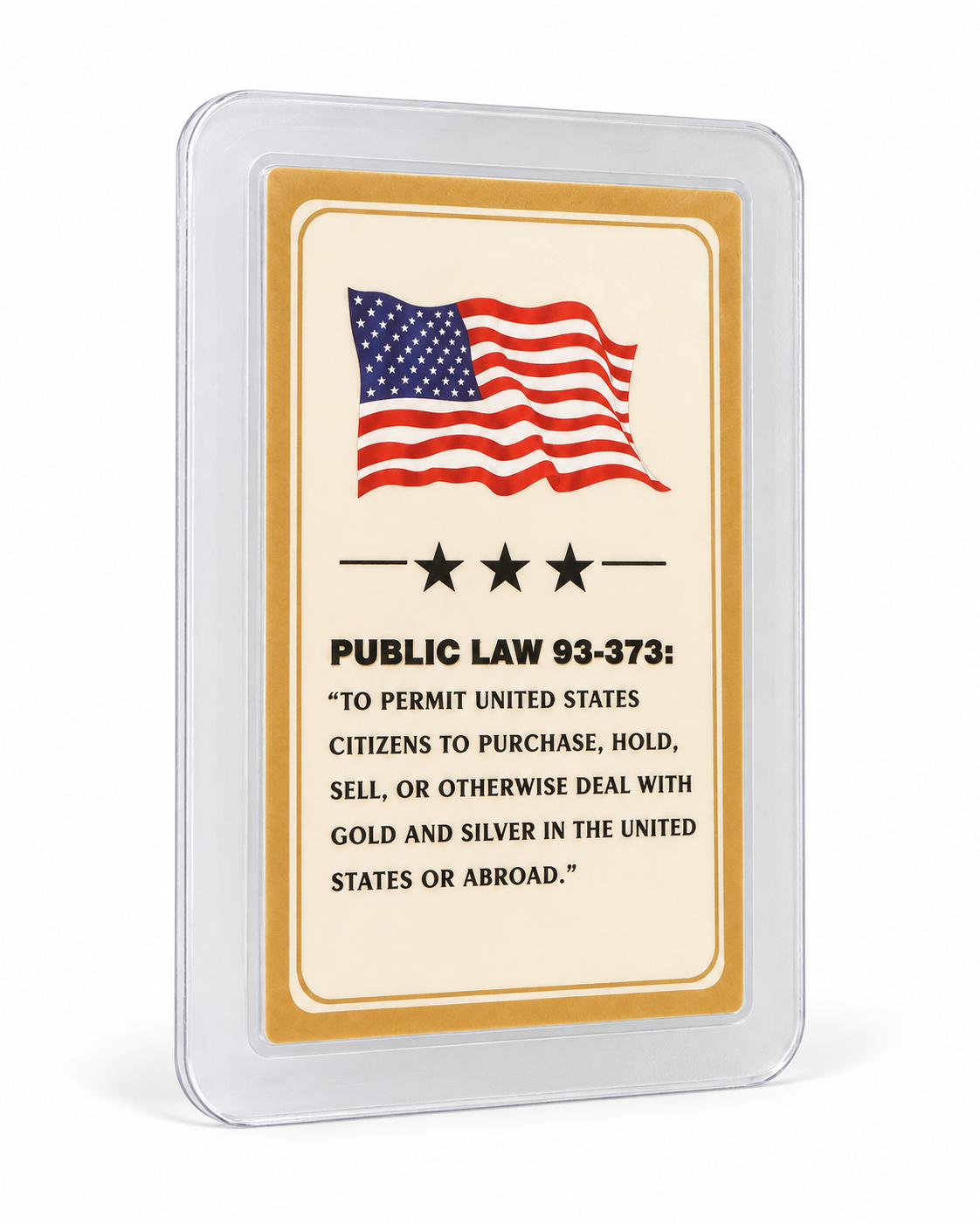 American Grain Co. 1 Grain .999 Fine Silver Bar – Sealed Display Card