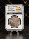 1902-O Morgan Silver Dollar NGC Brilliant UNC BullionPLUS bag-fragment label obverse and cert 8678272-099