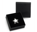 Geiger Edelmetalle 1oz .999 Silver Star cast bar with black presentation box – product reference photo