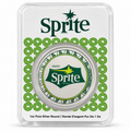 Sprite 65th anniversary 1 oz silver round in green white sealed TEP packaging front
